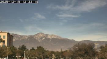 Weather camera view of San Bernardino CA.
