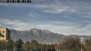 Weather camera view of San Bernardino CA.