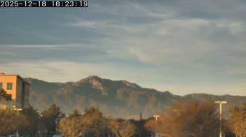 Weather camera view of San Bernardino CA.