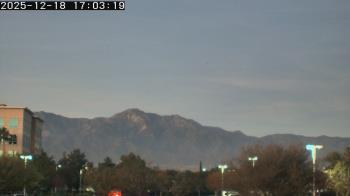 Weather camera view of San Bernardino CA.
