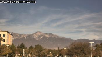 Weather camera view of San Bernardino CA.
