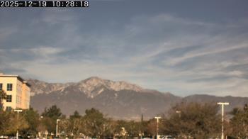 Weather camera view of San Bernardino CA.
