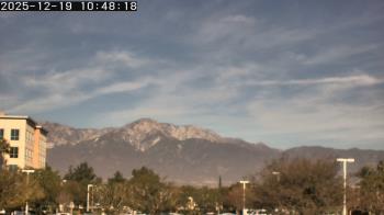 Weather camera view of San Bernardino CA.