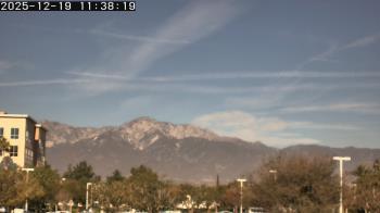 Weather camera view of San Bernardino CA.