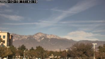 Weather camera view of San Bernardino CA.