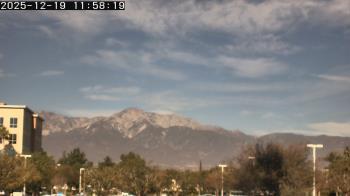 Weather camera view of San Bernardino CA.