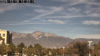 Weather camera view of San Bernardino CA.