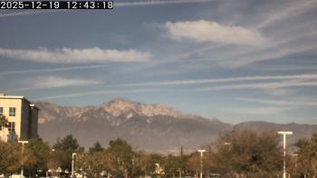 Weather camera view of San Bernardino CA.
