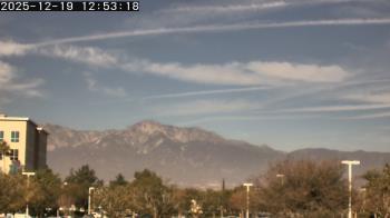 Weather camera view of San Bernardino CA.