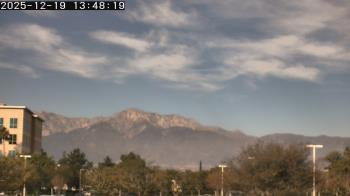 Weather camera view of San Bernardino CA.
