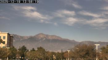 Weather camera view of San Bernardino CA.