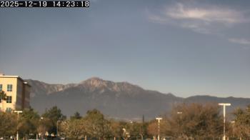 Weather camera view of San Bernardino CA.