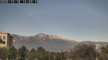 Weather camera view of San Bernardino CA.