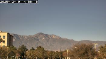 Weather camera view of San Bernardino CA.