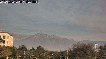 Weather camera view of San Bernardino CA.
