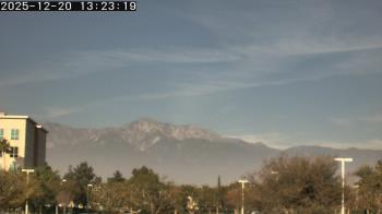 Weather camera view of San Bernardino CA.