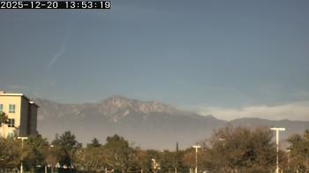Weather camera view of San Bernardino CA.
