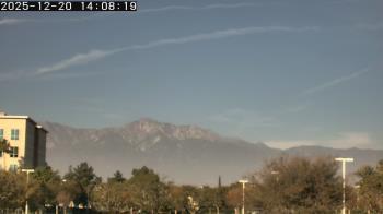Weather camera view of San Bernardino CA.