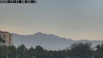 Weather camera view of San Bernardino CA.