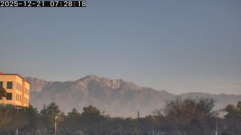 Weather camera view of San Bernardino CA.