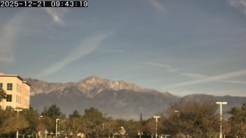 Weather camera view of San Bernardino CA.