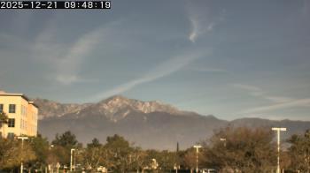 Weather camera view of San Bernardino CA.