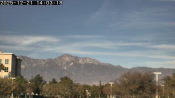 Weather camera view of San Bernardino CA.
