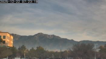 Weather camera view of San Bernardino CA.