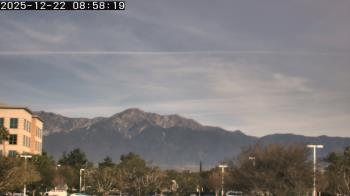 Weather camera view of San Bernardino CA.
