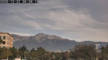 Weather camera view of San Bernardino CA.