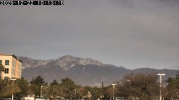 Weather camera view of San Bernardino CA.