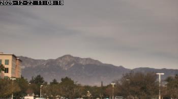 Weather camera view of San Bernardino CA.