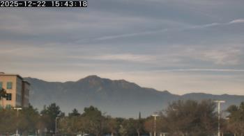 Weather camera view of San Bernardino CA.