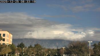 Weather camera view of San Bernardino CA.