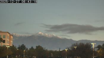 Weather camera view of San Bernardino CA.