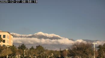 Weather camera view of San Bernardino CA.