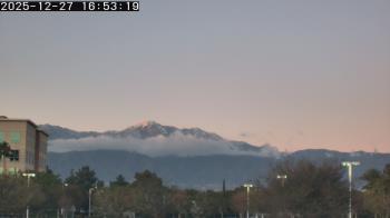 Weather camera view of San Bernardino CA.