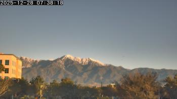 Weather camera view of San Bernardino CA.