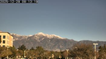 Weather camera view of San Bernardino CA.