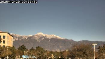 Weather camera view of San Bernardino CA.