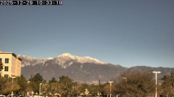 Weather camera view of San Bernardino CA.