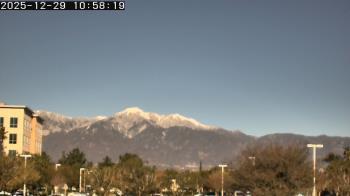 Weather camera view of San Bernardino CA.