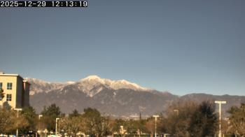 Weather camera view of San Bernardino CA.