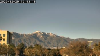 Weather camera view of San Bernardino CA.