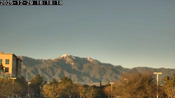 Weather camera view of San Bernardino CA.