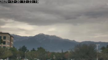 Weather camera view of San Bernardino CA.
