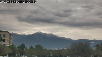 Weather camera view of San Bernardino CA.