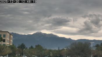 Weather camera view of San Bernardino CA.