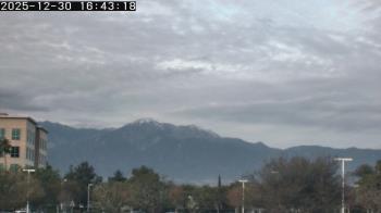 Weather camera view of San Bernardino CA.