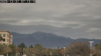 Weather camera view of San Bernardino CA.